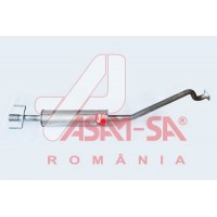 65227 ASAM Середній глушник вихлопних газів