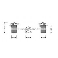 BWD021 AVA QUALITY COOLING Осушувач кондиціонера