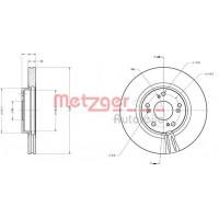 6110706 METZGER Гальмівний диск