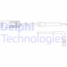 LZ0137 DELPHI Сигналізатор зносу гальмівних колодок