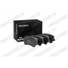 402B0818 RIDEX Комплект гальмівних колодок дисковий гальм