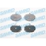 5SP923 SAMKO Комплект гальмівних колодок дисковий гальм