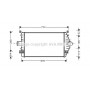 Интеркулер AVA QUALITY COOLING RT4277