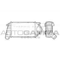 Интеркулер AUTOGAMMA 103658