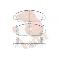 RB1020 R BRAKE Комплект гальмівних колодок дисковий гальм