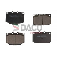 323213 DACO Germany Комплект гальмівних колодок дисковий гальм