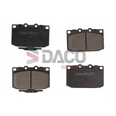 323213 DACO Germany Комплект гальмівних колодок дисковий гальм