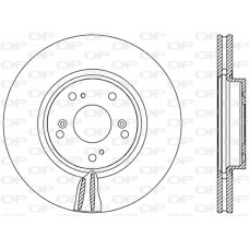 BDR2474.20 OPEN PARTS Гальмівний диск