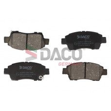 324547 DACO Germany Комплект гальмівних колодок дисковий гальм