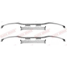 109-1213 QUICK BRAKE Комплектуючі колодки дискового гальма