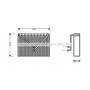 VOV106 AVA QUALITY COOLING Випарник кондиціонера
