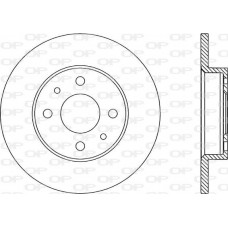 BDA1144.10 OPEN PARTS Гальмівний диск