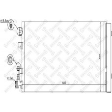 10-45694-SX STELLOX Конденсатор кондиціонера