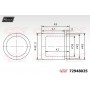 72948025 MAXTECH Поршень корпус скоби гальма