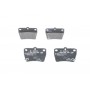 0 986 494 350 BOSCH Комплект гальмівних колодок дисковий гальм