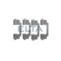 EA8694 ELTA AUTOMOTIVE Комплектуючі колодки дискового гальма