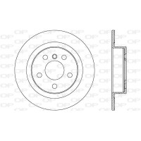 BDR2762.10 OPEN PARTS Гальмівний диск