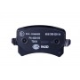 8DB 355 025-341 HELLA Комплект гальмівних колодок дисковий гальм
