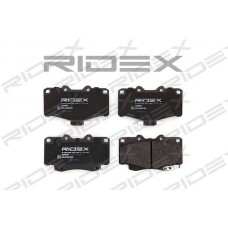 402B0259 RIDEX Комплект гальмівних колодок дисковий гальм
