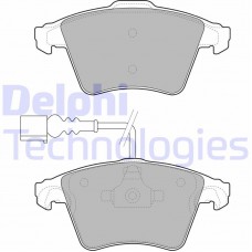 LP1950 DELPHI Комплект гальмівних колодок дисковий гальм
