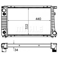 WG2182410 WILMINK GROUP Радіатор охолодження двигуна
