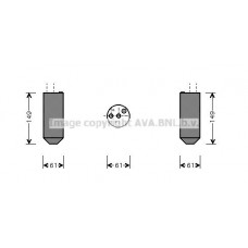KAD029 AVA QUALITY COOLING Осушувач кондиціонера