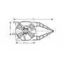OL7503 AVA QUALITY COOLING Вентилятор охолодження двигуна