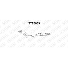 TY70039 VENEPORTE Предглушник вихлопних газів