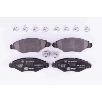 8DB 355 009-411 HELLA Комплект гальмівних колодок дисковий гальм