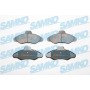 5SP383 SAMKO Комплект гальмівних колодок дисковий гальм