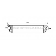 Интеркулер AVA QUALITY COOLING RTA4498