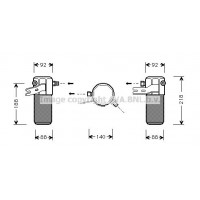 AID012 AVA QUALITY COOLING Осушувач кондиціонера