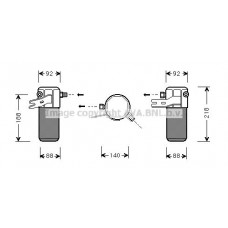 AID012 AVA QUALITY COOLING Осушувач кондиціонера