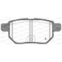 BPA1286.02 OPEN PARTS Комплект гальмівних колодок дисковий гальм