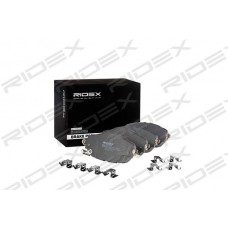 402B0861 RIDEX Комплект гальмівних колодок дисковий гальм