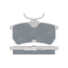SP 306 PR SCT - MANNOL Комплект гальмівних колодок дисковий гальм