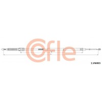 92.1.VK003 COFLE Тросик, cтояночный тормоз