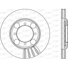 BDA1193.20 OPEN PARTS Гальмівний диск