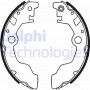 LS1598 DELPHI Комплект гальмівних колодок