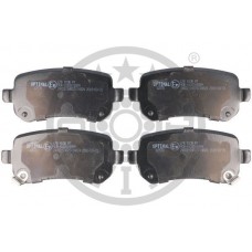 BP-12570 OPTIMAL Комплект гальмівних колодок дисковий гальм