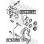 0276-LCD22F FEBEST Поршень корпус скоби гальма