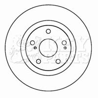 KBD4606 KEY PARTS Гальмівний диск