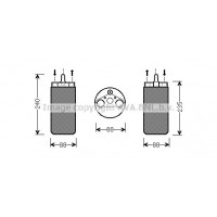 RTD453 AVA QUALITY COOLING Осушувач кондиціонера