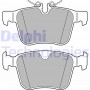 LP3167 DELPHI Комплект гальмівних колодок дисковий гальм