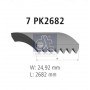 13.43505 DT Spare Parts Поліклиновий ремінь