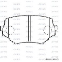 SN291P ADVICS Комплект гальмівних колодок дисковий гальм