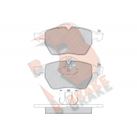 RB1128 R BRAKE Комплект гальмівних колодок дисковий гальм