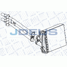 RA2111030 JDEUS Теплообмінник обігрів салону