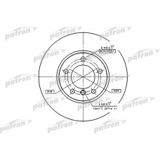 PBD2769 PATRON Гальмівний диск