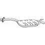 175-175 BOSAL Середній глушник вихлопних газів